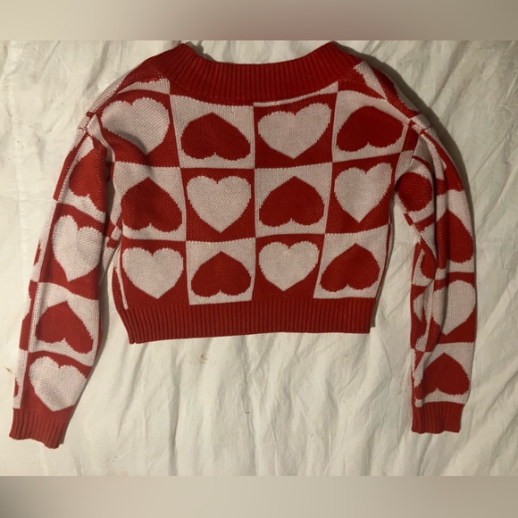 heart sweater XS - Picture 4 of 5